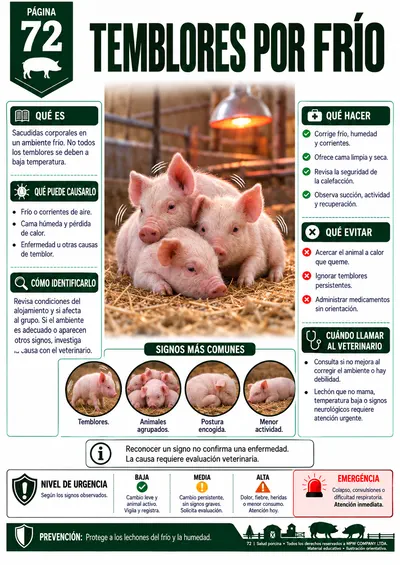 Página 72 — Temblores por frío